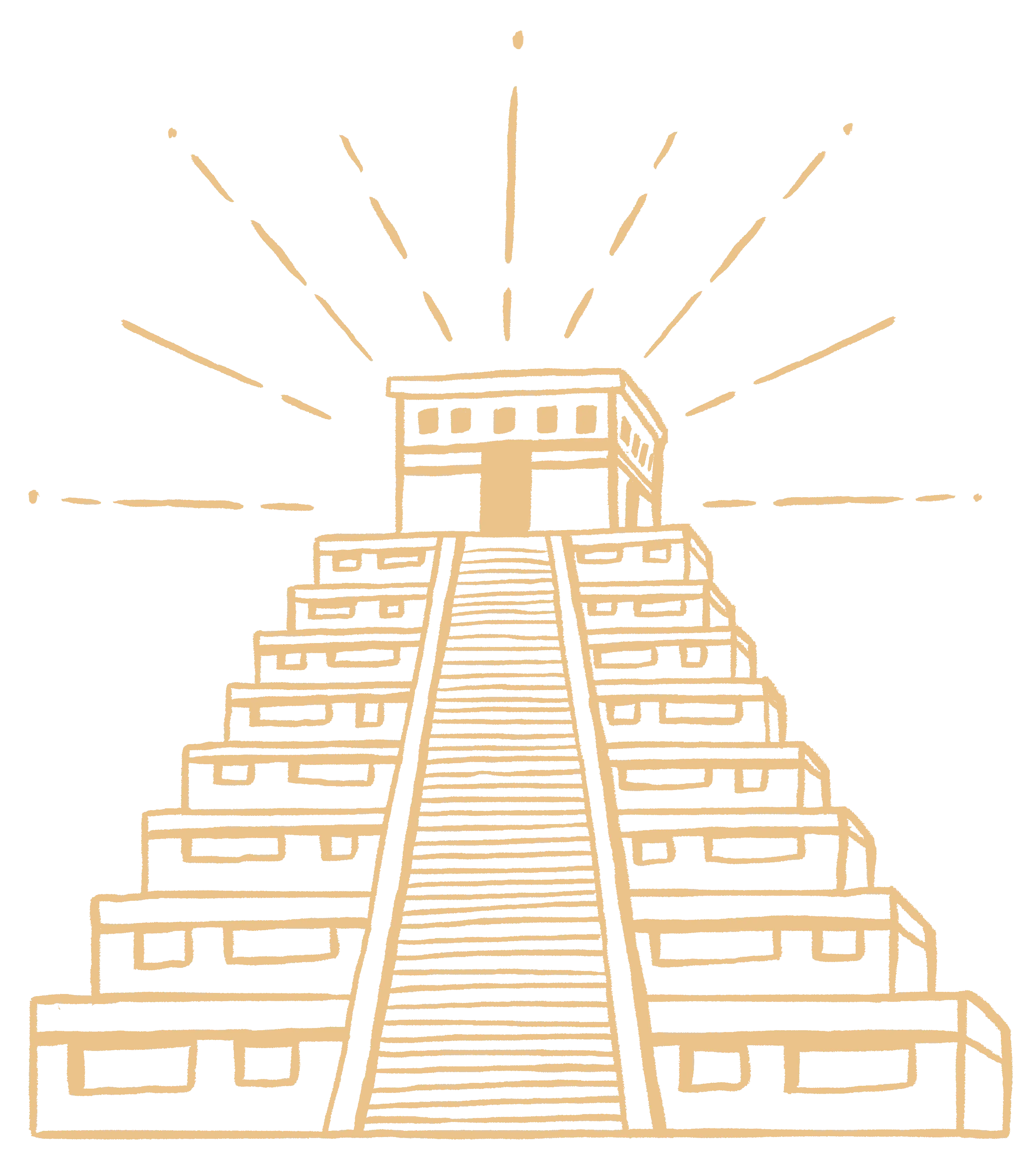 Azteken Pyramide