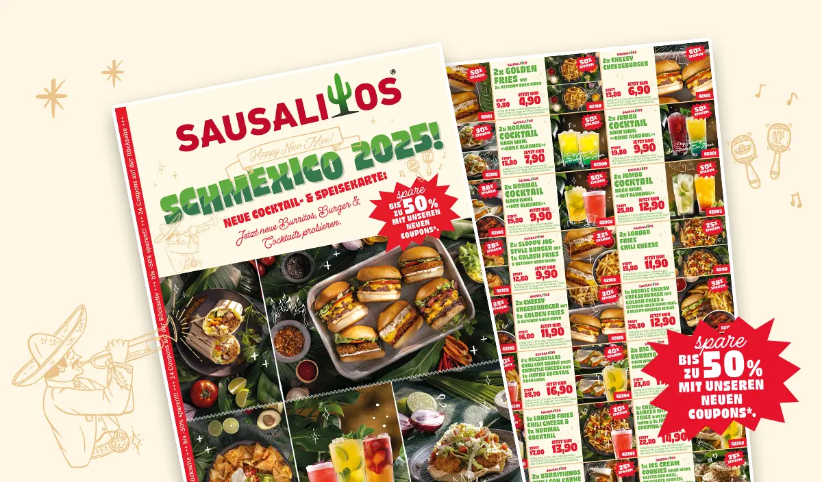 SAUSALITOS Coupons